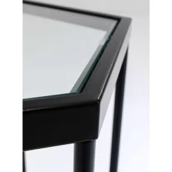 Tische-KARE Design Beistelltisch Comb Schwarz 55Cm