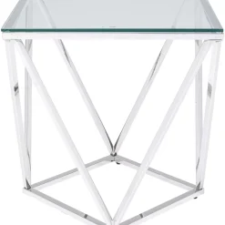 Tische-KARE Design Beistelltisch Cristallo 50X50Cm
