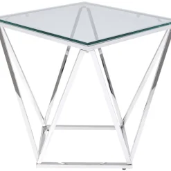 Tische-KARE Design Beistelltisch Cristallo 50X50Cm