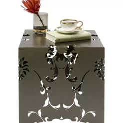 Tische-KARE Design Beistelltisch Cubo Manifattura Bronze 42X42Cm