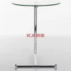 Tische-KARE Design Beistelltisch Easy Living Klarglas O46Cm