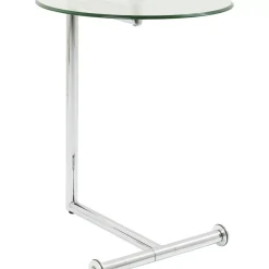 Tische-KARE Design Beistelltisch Easy Living Klarglas O46Cm
