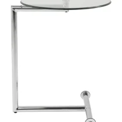 Tische-KARE Design Beistelltisch Easy Living Klarglas O46Cm