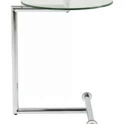 Tische-KARE Design Beistelltisch Easy Living Klarglas O46Cm