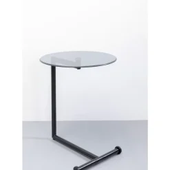 Tische-KARE Design Beistelltisch Easy Living Schwarz O46Cm