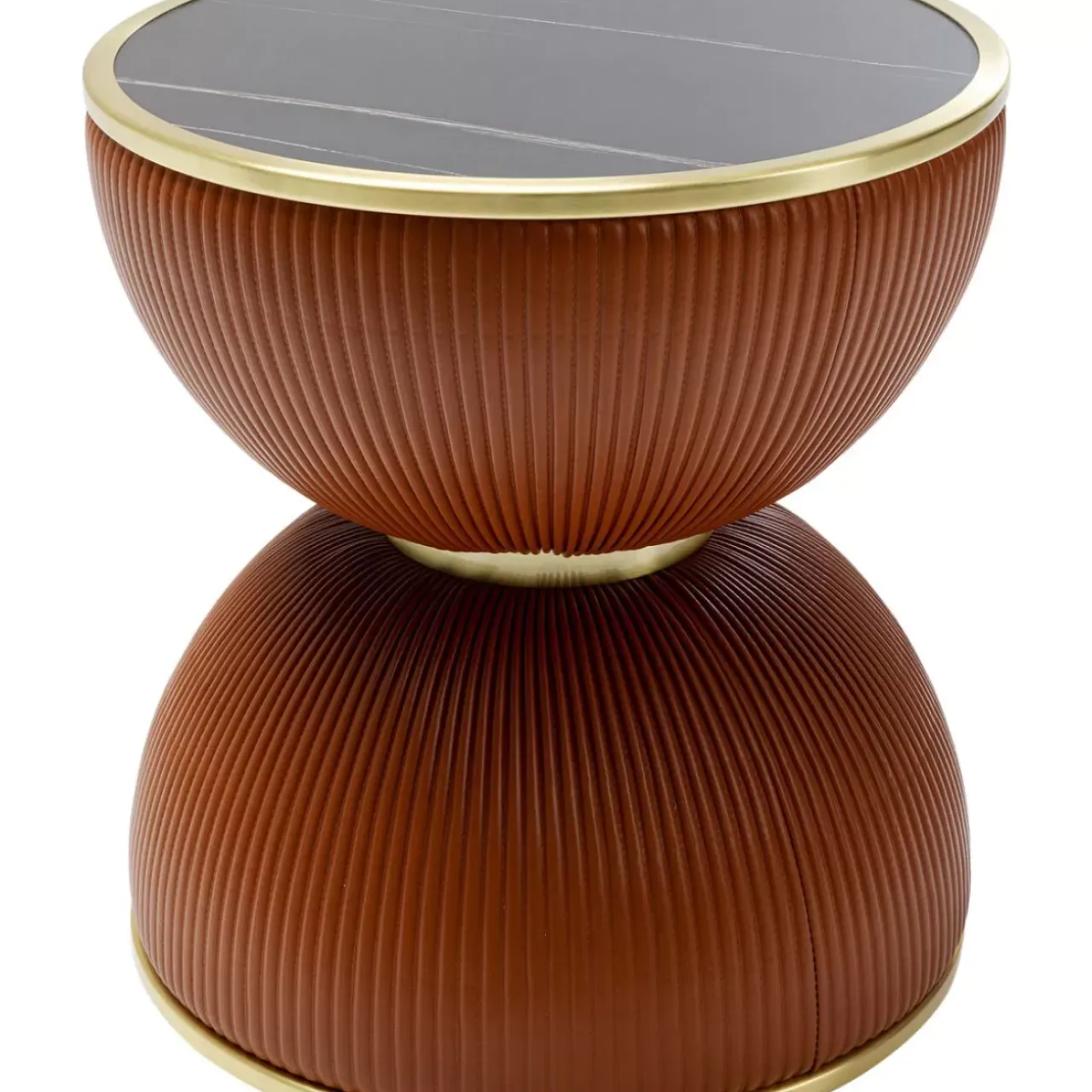 Tische-KARE Design Beistelltisch Endless Vegas Orange O47Cm