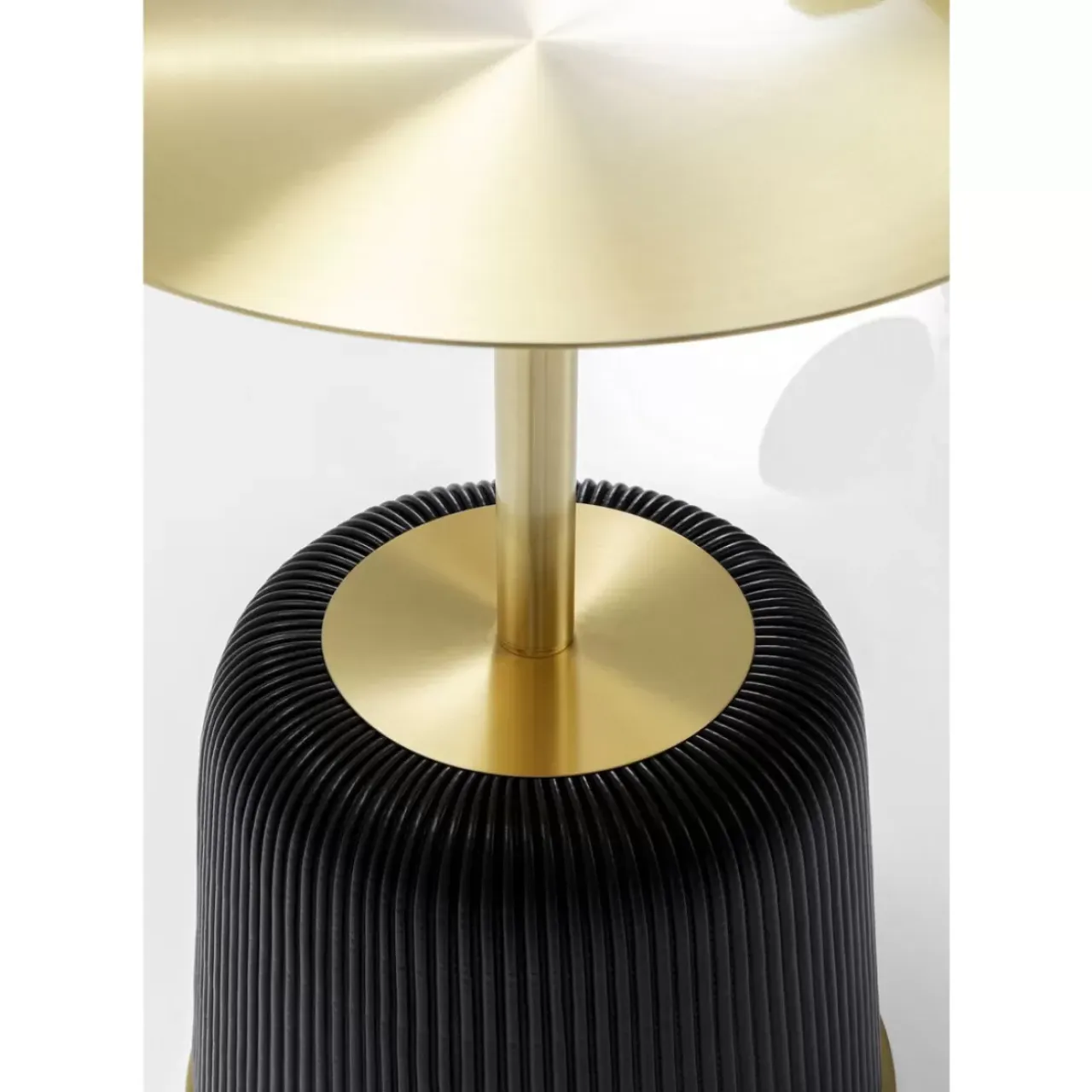 Tische-KARE Design Beistelltisch Endless Vegas Schwarz O40Cm