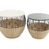 Tische-KARE Design Beistelltisch Esha (2/Set)