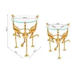 Tische-KARE Design Beistelltisch Flamingo