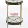 Tische-KARE Design Beistelltisch Ice Double O30Cm