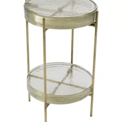 Tische-KARE Design Beistelltisch Ice Double O30Cm