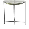 Tische-KARE Design Beistelltisch Ice Schwarz O40Cm