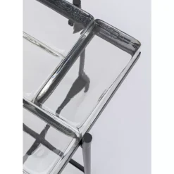 Tische-KARE Design Beistelltisch Iceline Schwarz 43X33Cm