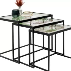 Tische-KARE Design Beistelltisch Jungle (3/Set)