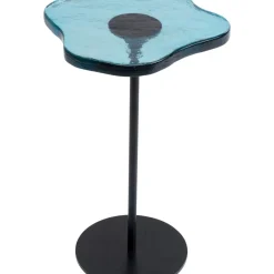 Tische-KARE Design Beistelltisch Lava Blau O30Cm