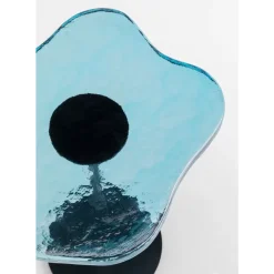 Tische-KARE Design Beistelltisch Lava Blau O30Cm
