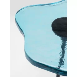 Tische-KARE Design Beistelltisch Lava Blau O30Cm