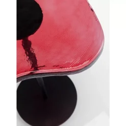 Tische-KARE Design Beistelltisch Lava Rot O30Cm