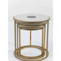 Tische-KARE Design Beistelltisch Limbo (3/Set) O45Cm