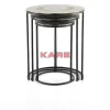Tische-KARE Design Beistelltisch Marrakesh (3/Set) O48Cm