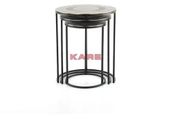 Tische-KARE Design Beistelltisch Marrakesh (3/Set) O48Cm