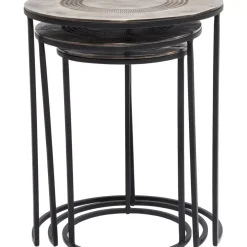 Tische-KARE Design Beistelltisch Marrakesh (3/Set) O48Cm