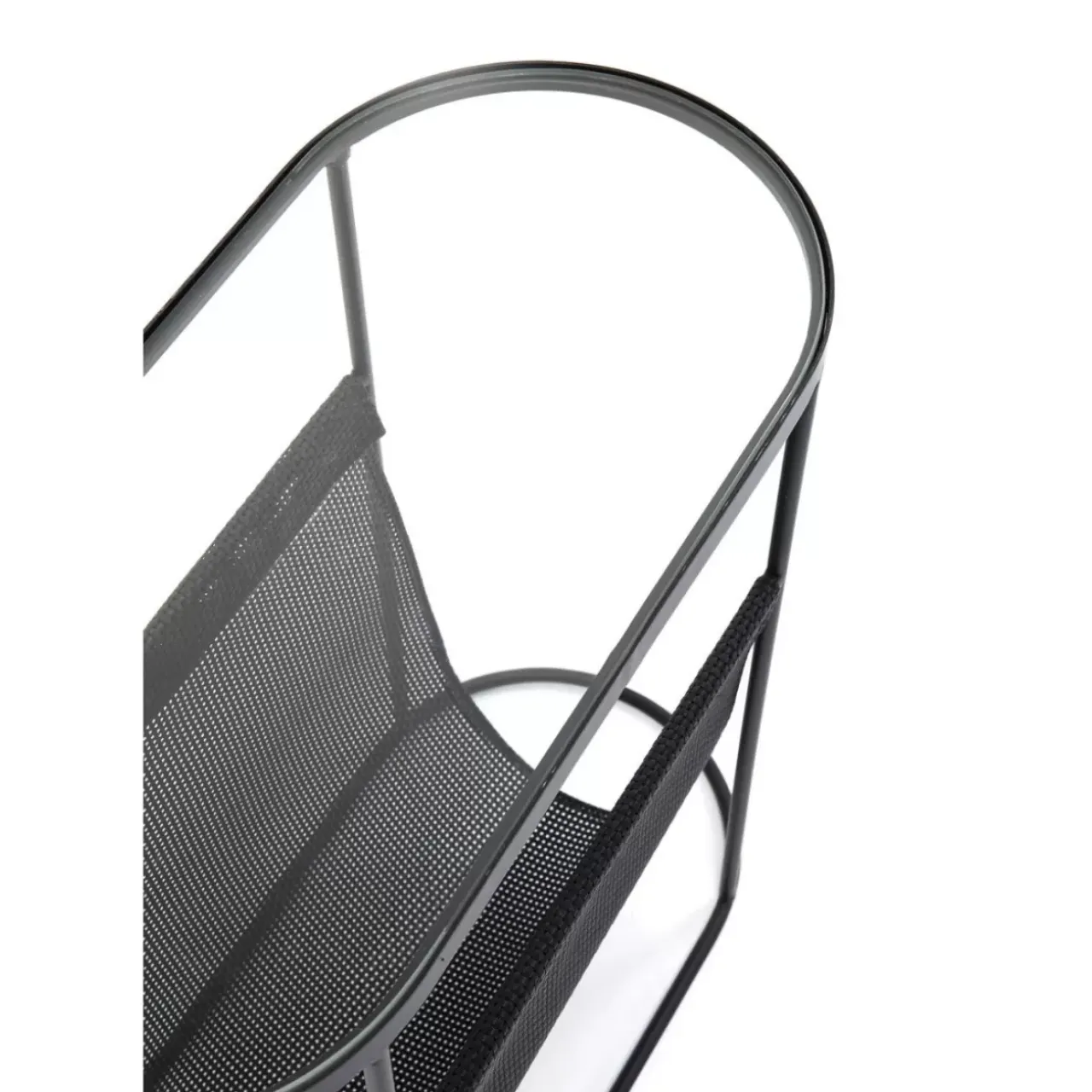 Tische-KARE Design Beistelltisch Mesh Journal 53,5X25Cm