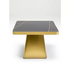 Tische-KARE Design Beistelltisch Miler Gold 60X60Cm