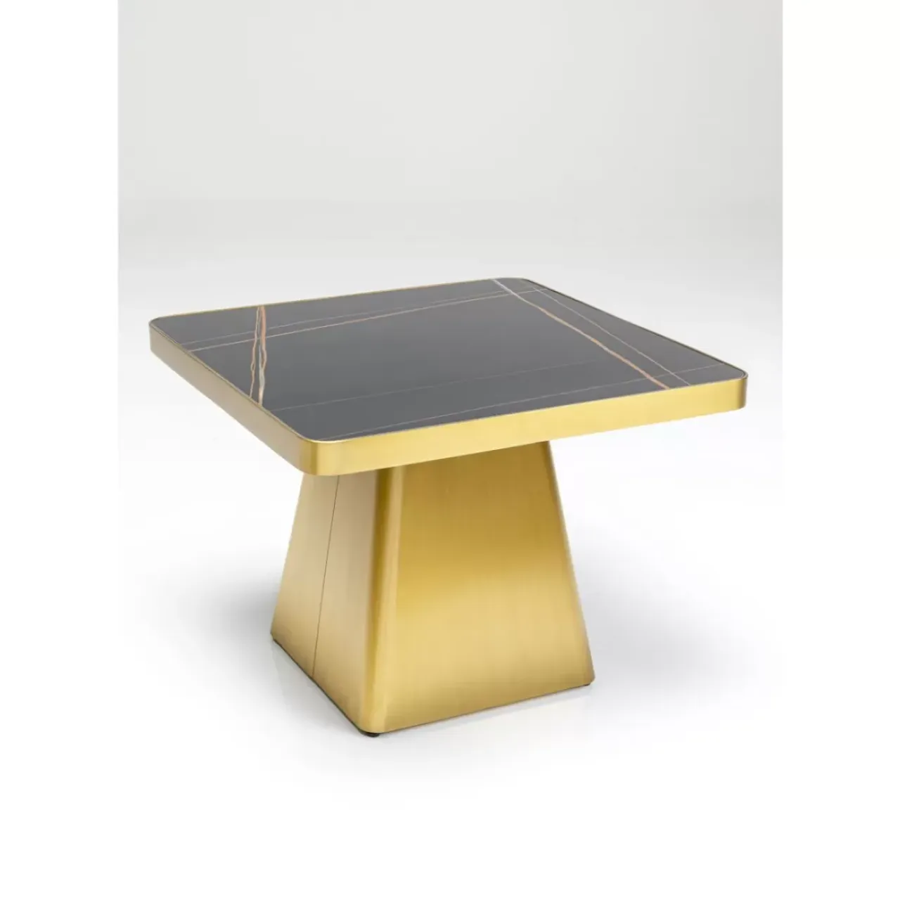 Tische-KARE Design Beistelltisch Miler Gold 60X60Cm