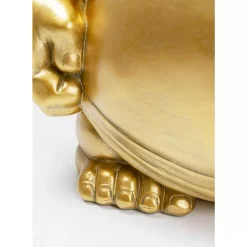 Tische-KARE Design Beistelltisch Monk Gold O54Cm