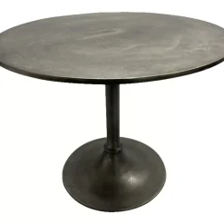 Tische-KARE Design Beistelltisch Morocco Silber O61Cm