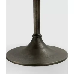 Tische-KARE Design Beistelltisch Morocco Silber O61Cm