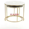 Tische-KARE Design Beistelltisch Mystic Round Klein (2/Set) O61Cm