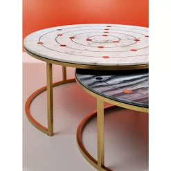 Tische-KARE Design Beistelltisch Mystic Round (2/Set) O90Cm