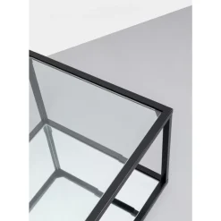 Tische-KARE Design Beistelltisch Quadro Schwarz 50X50Cm
