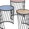 Tische-KARE Design Beistelltisch Rainbow (3/Set)