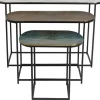 Tische-KARE Design Beistelltisch Ray Oval (3/Set)