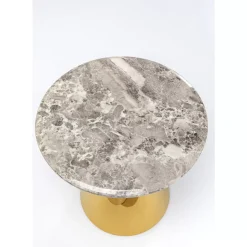 Tische-KARE Design Beistelltisch Rita Gold O50Cm