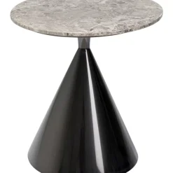 Tische-KARE Design Beistelltisch Rita Schwarz O50Cm