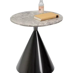 Tische-KARE Design Beistelltisch Rita Schwarz O50Cm