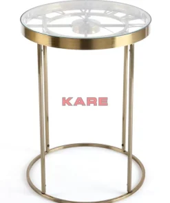 Tische-KARE Design Beistelltisch Roman Brass O42Cm