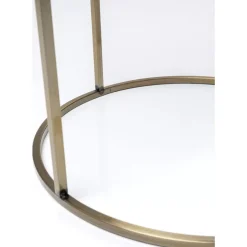 Tische-KARE Design Beistelltisch Roman Brass O42Cm