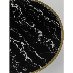 Tische-KARE Design Beistelltisch San Remo Base Schwarz O46Cm