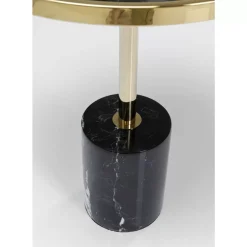 Tische-KARE Design Beistelltisch San Remo Base Schwarz O46Cm