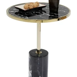 Tische-KARE Design Beistelltisch San Remo Base Schwarz O46Cm