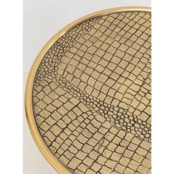 Tische-KARE Design Beistelltisch Spacey Gold O36Cm