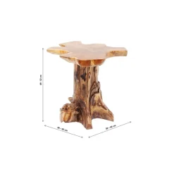 Tische-KARE Design Beistelltisch Tree Klein Natur