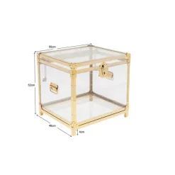 Tische-KARE Design Beistelltisch Trunk Storage Gala