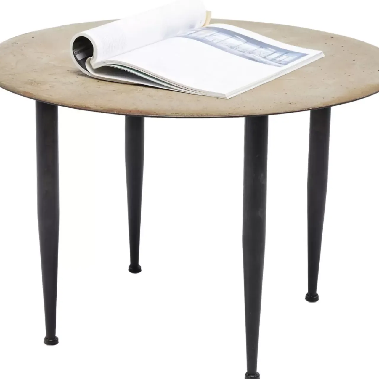Tische-KARE Design Beistelltisch Vintage Elements O60Cm