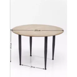 Tische-KARE Design Beistelltisch Vintage Elements O60Cm
